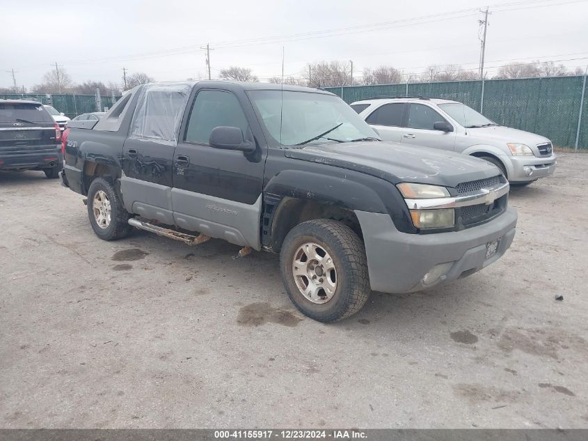 2002 Chevrolet Avalanche 1500 VIN: 3GNEK13T42G336073 Lot: 41155917