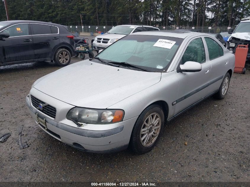 2003 Volvo S60 2.4 VIN: YV1RS61T032270846 Lot: 41156084