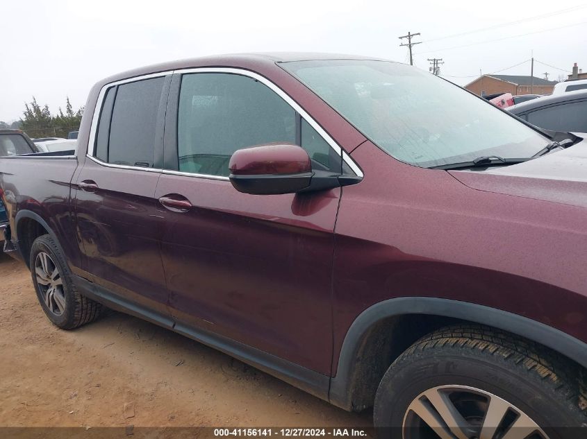 2017 Honda Ridgeline Rts VIN: 5FPYK3F40HB037675 Lot: 41156141