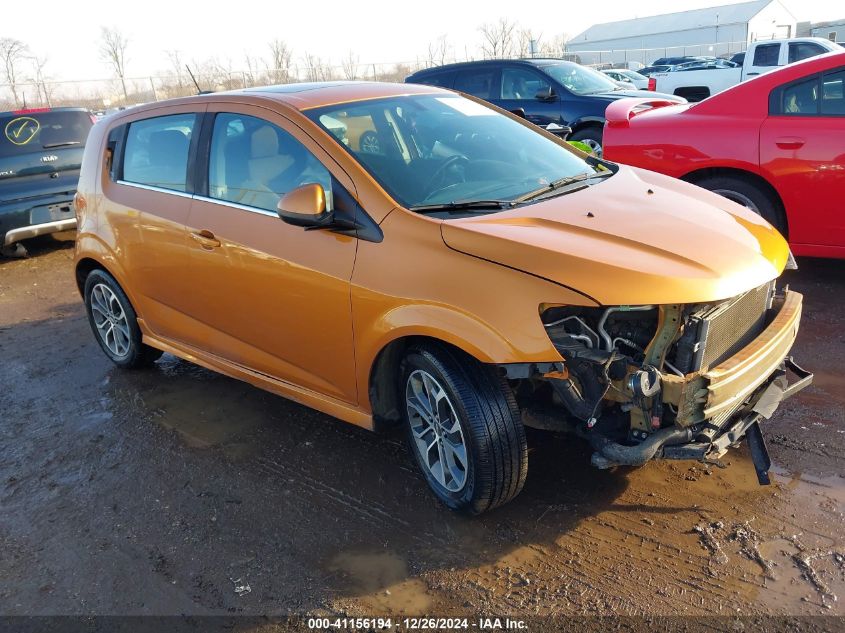 2017 Chevrolet Sonic Lt Auto VIN: 1G1JD6SBXH4110495 Lot: 41156194