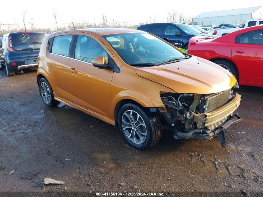 2017 Chevrolet Sonic Lt Auto VIN: 1G1JD6SBXH4110495 Lot: 41156194