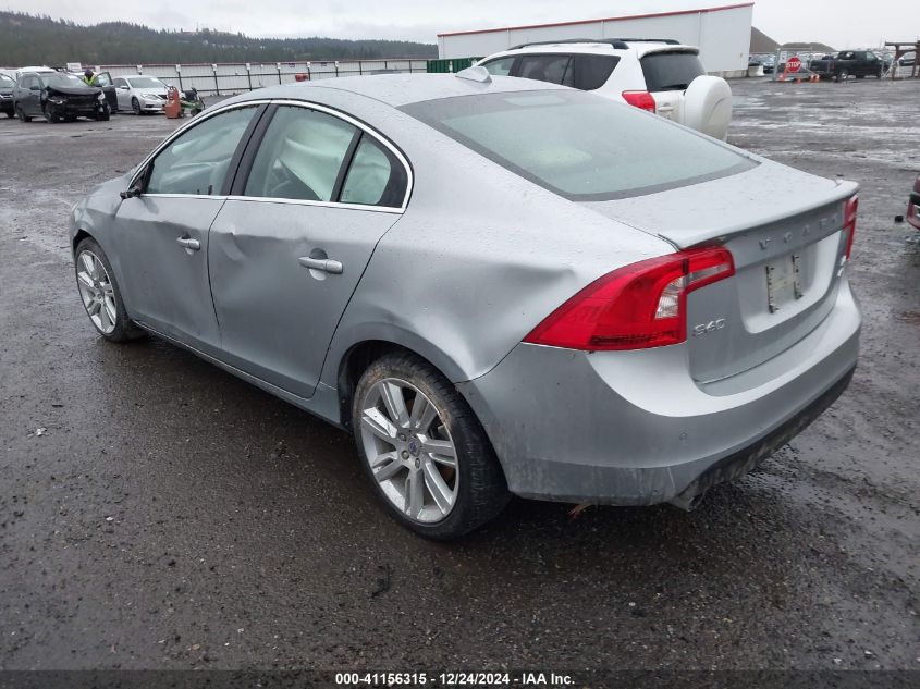 2013 Volvo S60 T6/T6 Platinum/T6 Premier Plus/T6 R-Design/T6 R-Design Platinum VIN: YV1902FH5D2233389 Lot: 41156315