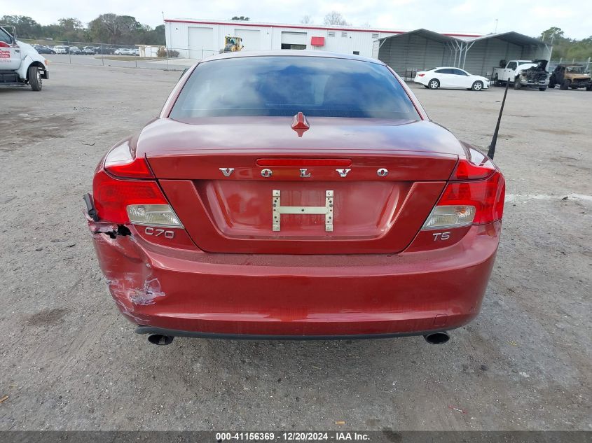 2011 Volvo C70 T5 VIN: YV1672MC1BJ120922 Lot: 41156369