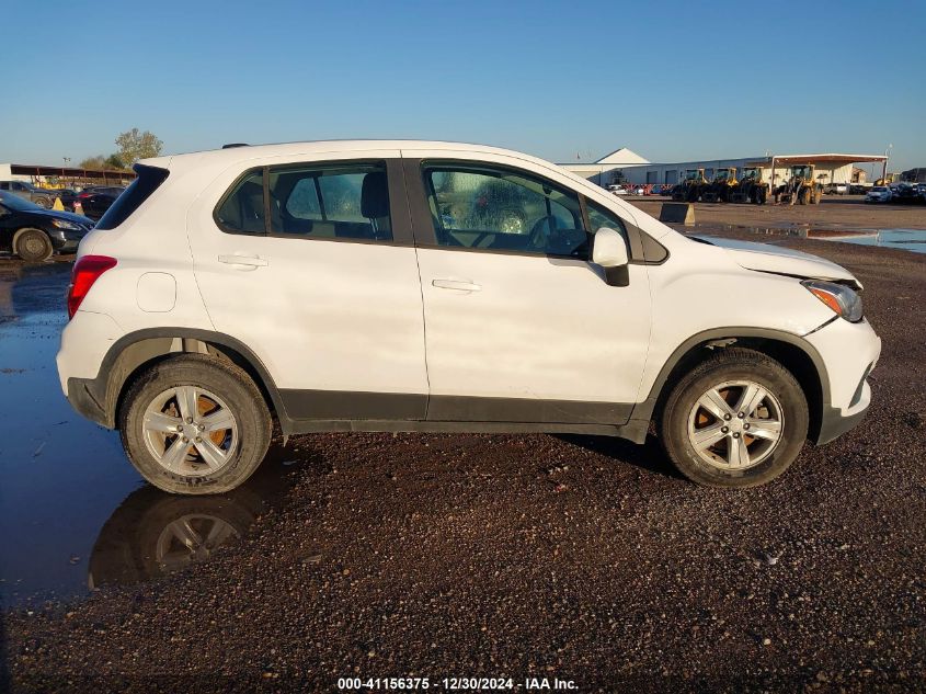 2017 Chevrolet Trax Ls VIN: 3GNCJNSB9HL202251 Lot: 41156375