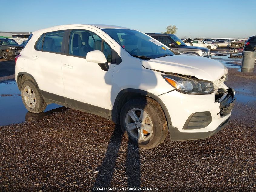 2017 Chevrolet Trax Ls VIN: 3GNCJNSB9HL202251 Lot: 41156375