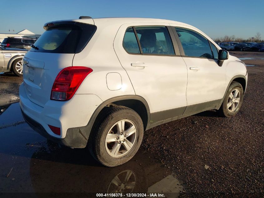 2017 Chevrolet Trax Ls VIN: 3GNCJNSB9HL202251 Lot: 41156375