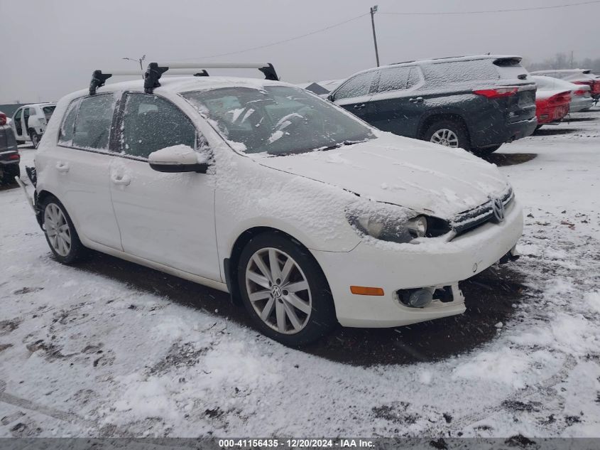 2011 Volkswagen Golf Tdi 4-Door VIN: WVWDM7AJ7BW228079 Lot: 41156435