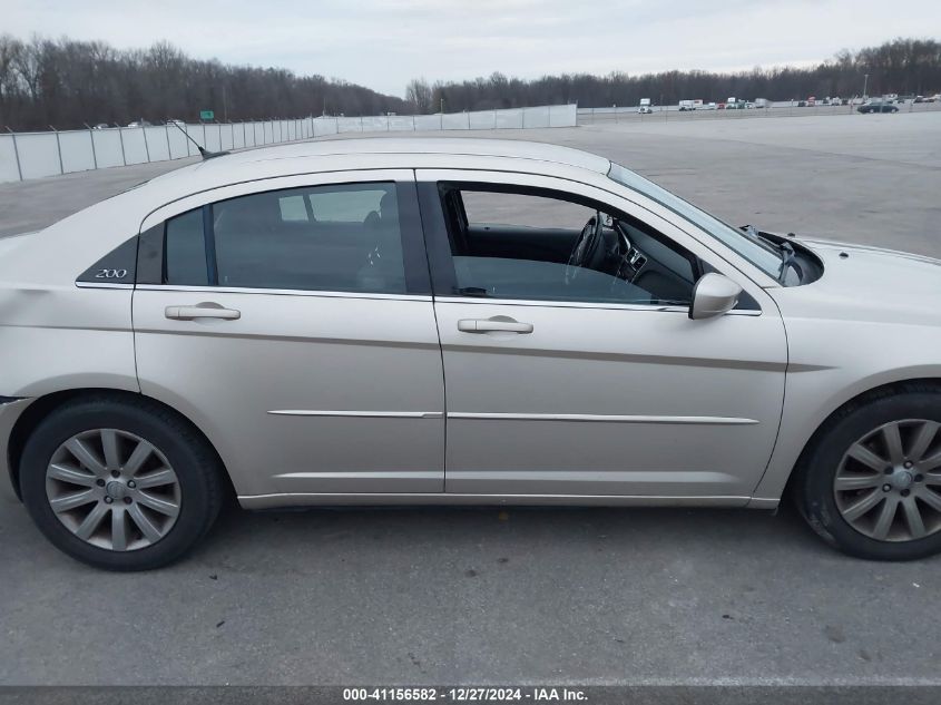 2013 Chrysler 200 Touring VIN: 1C3CCBBBODN714481 Lot: 41156582