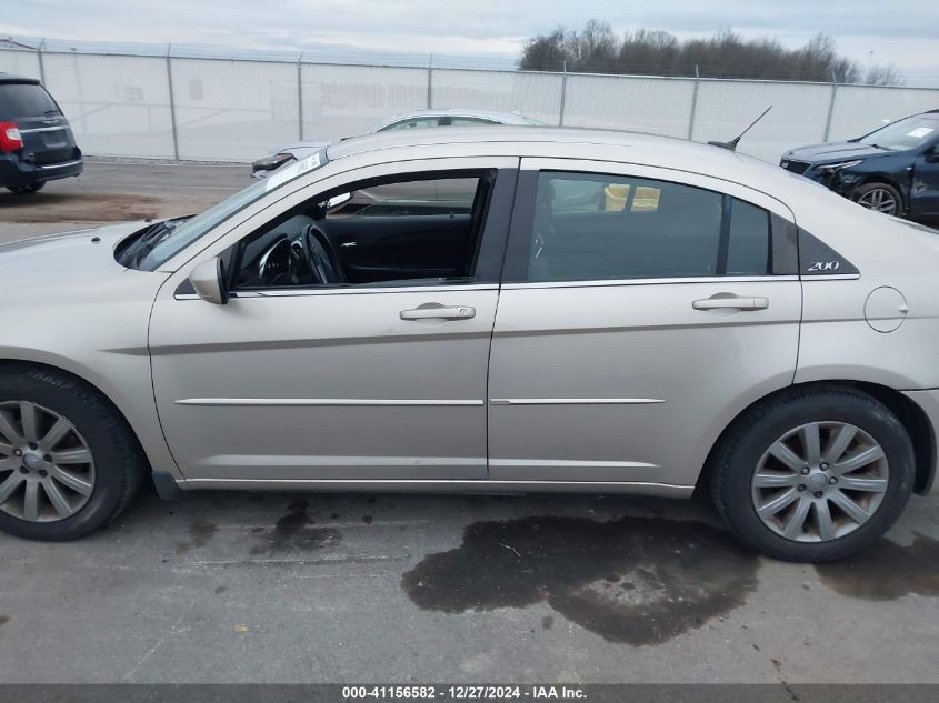 2013 Chrysler 200 Touring VIN: 1C3CCBBBODN714481 Lot: 41156582