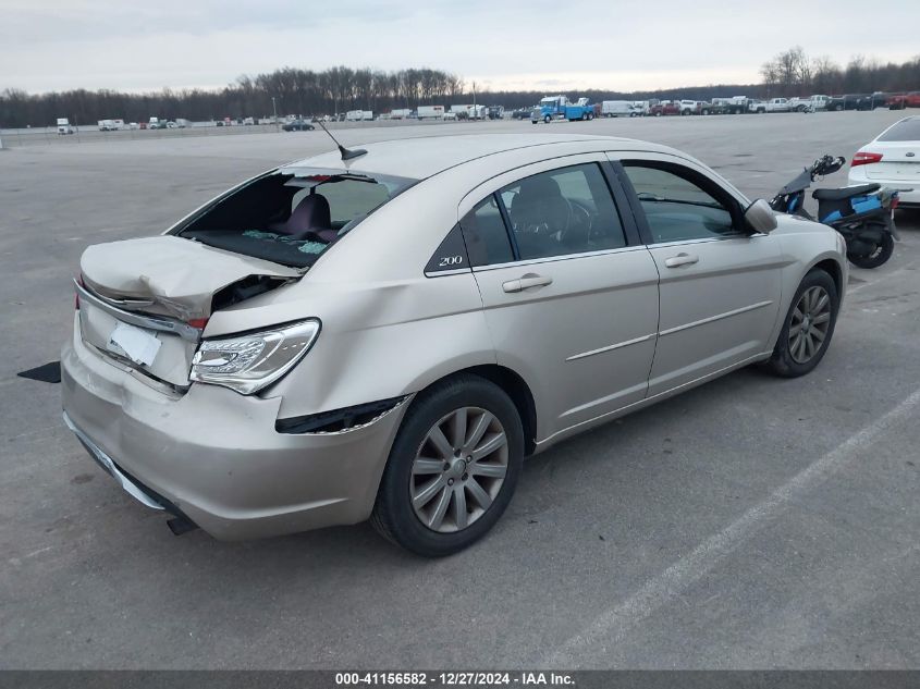 2013 Chrysler 200 Touring VIN: 1C3CCBBBODN714481 Lot: 41156582