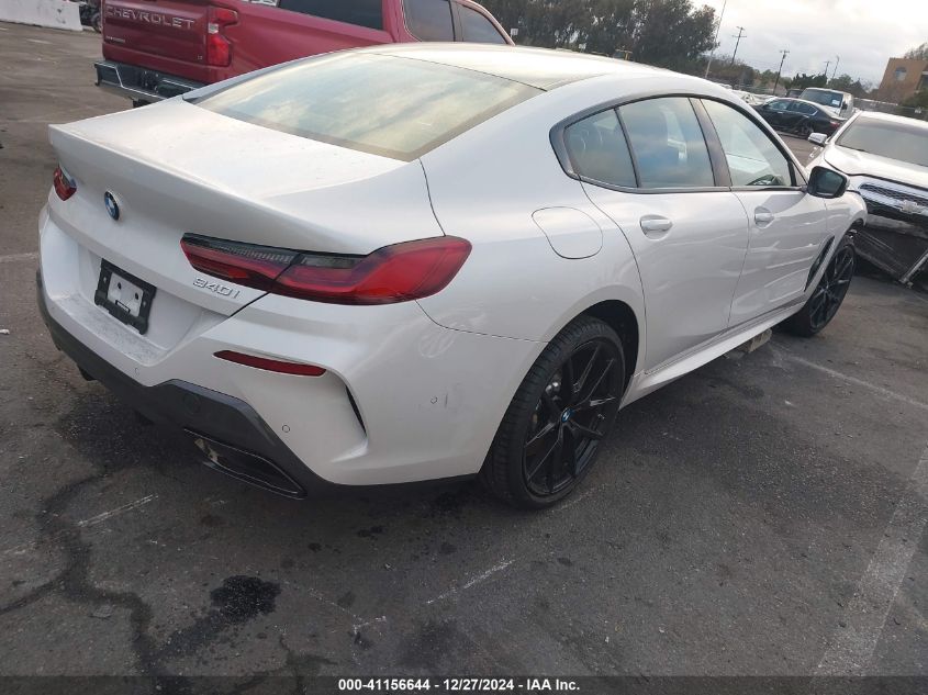 2023 BMW 840 Gran Coupe I VIN: WBAGV2C02PCL77961 Lot: 41156644