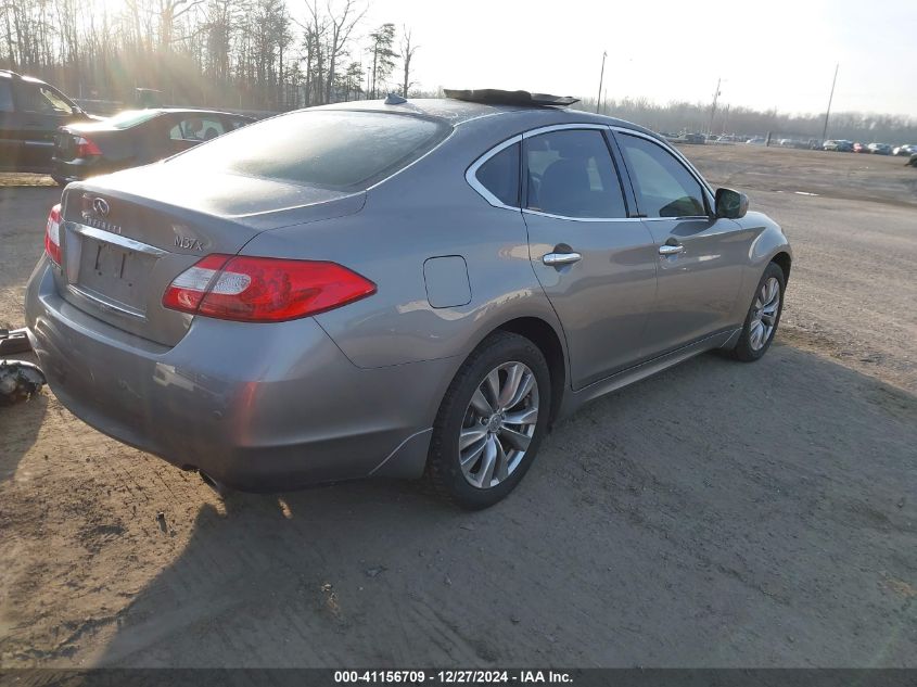 2013 Infiniti M37X VIN: JN1BY1AR8DM602974 Lot: 41156709