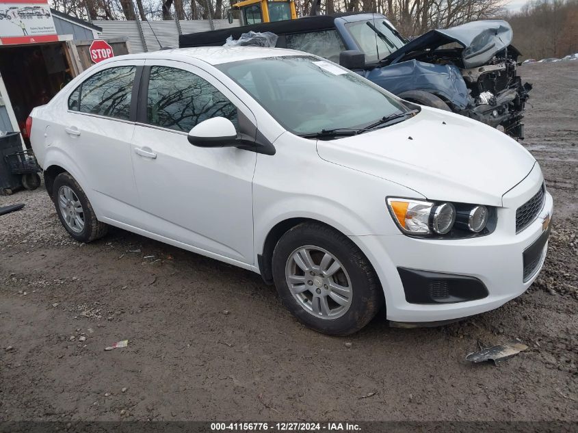 2016 Chevrolet Sonic Lt Auto VIN: 1G1JC5SG8G4148430 Lot: 41156776