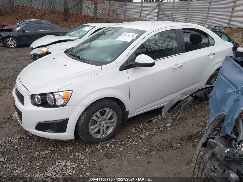 2016 Chevrolet Sonic Lt Auto VIN: 1G1JC5SG8G4148430 Lot: 41156776