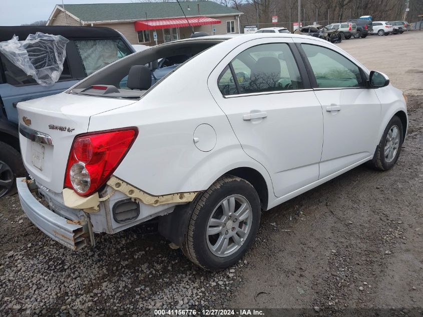 2016 Chevrolet Sonic Lt Auto VIN: 1G1JC5SG8G4148430 Lot: 41156776