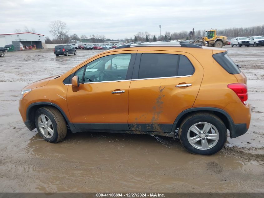 2017 Chevrolet Trax Lt VIN: 3GNCJLSB5HL163789 Lot: 41156894