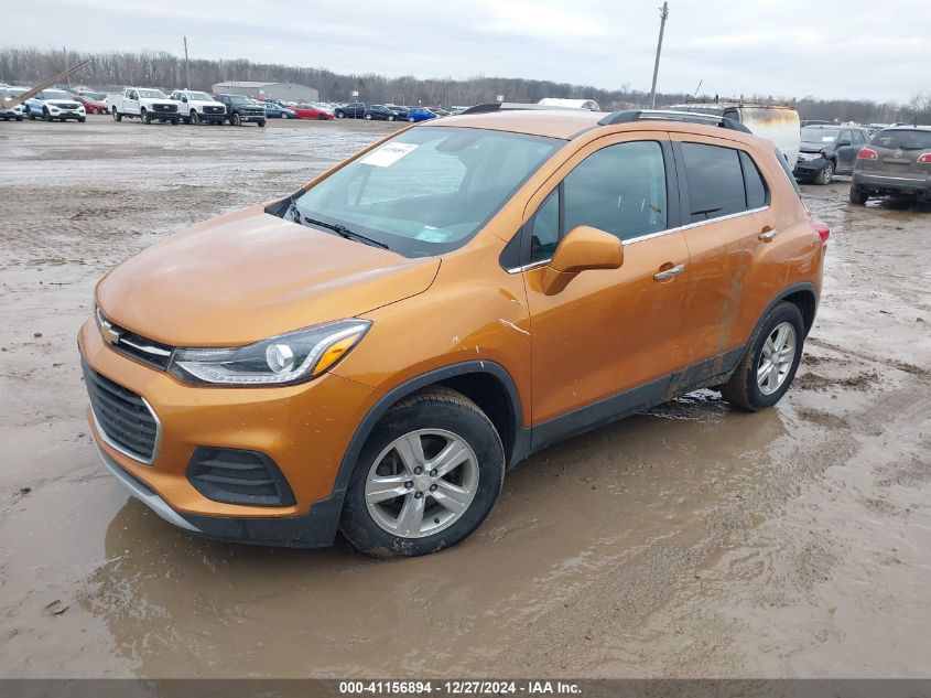 2017 Chevrolet Trax Lt VIN: 3GNCJLSB5HL163789 Lot: 41156894