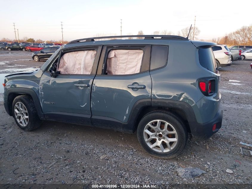 2018 Jeep Renegade Latitude Fwd VIN: ZACCJABB8JPH63684 Lot: 41156996