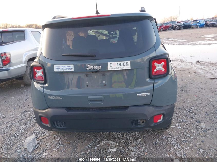 2018 Jeep Renegade Latitude Fwd VIN: ZACCJABB8JPH63684 Lot: 41156996