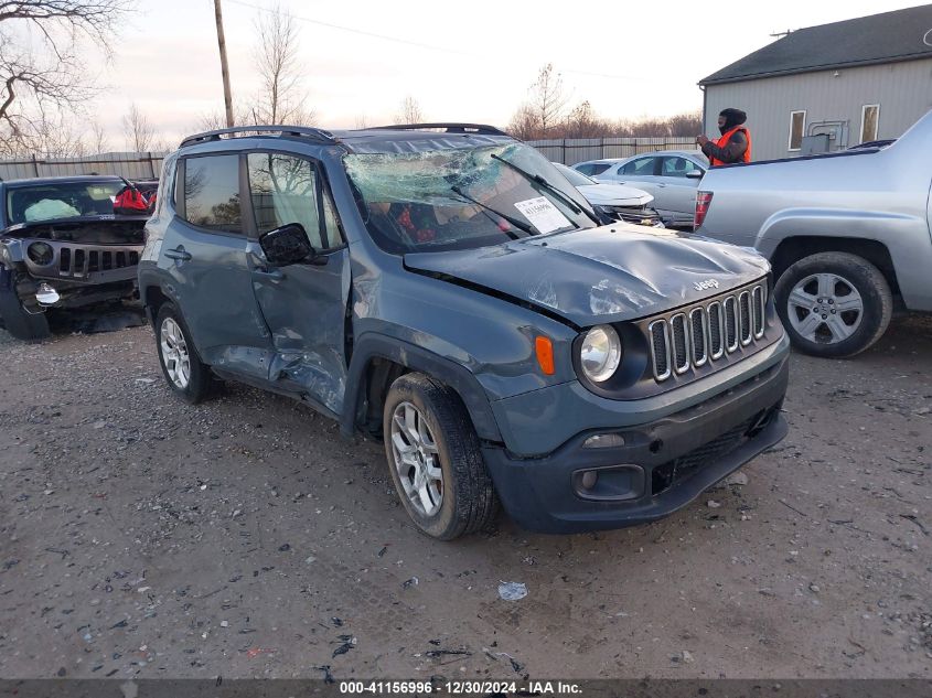 2018 Jeep Renegade Latitude Fwd VIN: ZACCJABB8JPH63684 Lot: 41156996