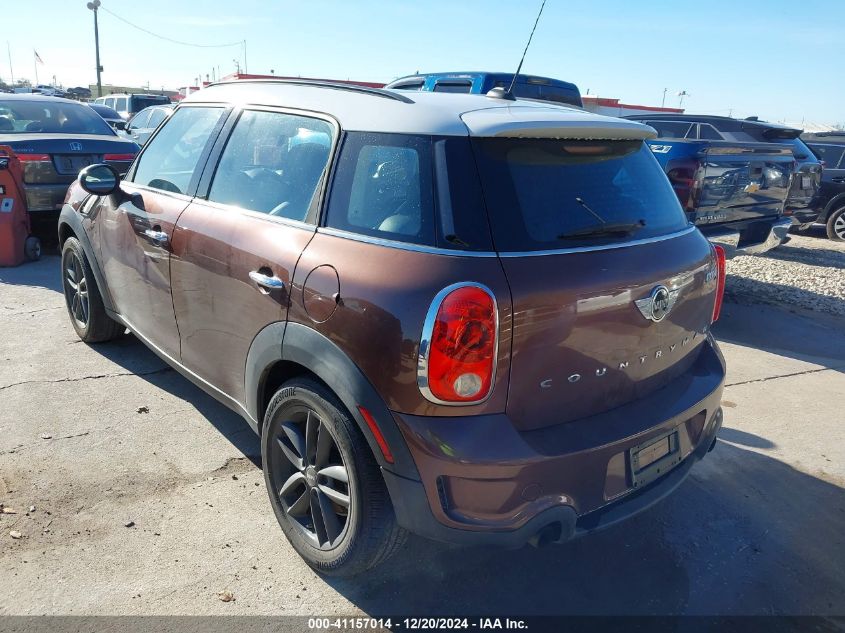 2014 Mini Countryman Cooper S VIN: WMWZC3C54EWP26341 Lot: 41157014