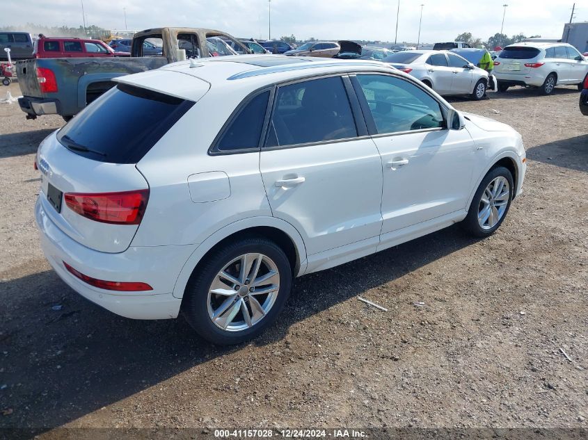 2018 Audi Q3 2.0T Premium/2.0T Sport Premium VIN: WA1BCCFS8JR001155 Lot: 41157028