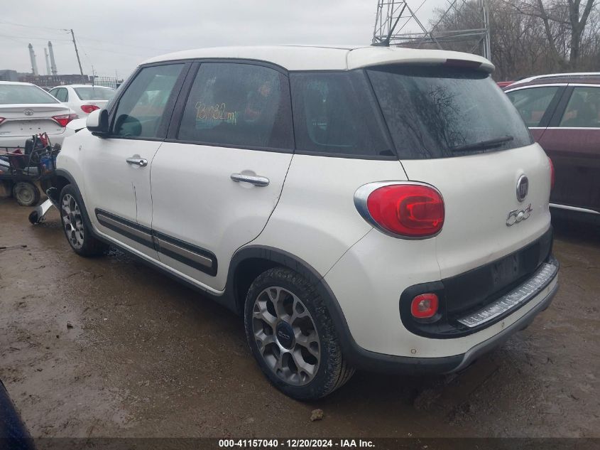 2014 Fiat 500L Trekking VIN: ZFBCFADH0EZ021602 Lot: 41157040