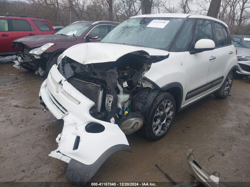 2014 Fiat 500L Trekking VIN: ZFBCFADH0EZ021602 Lot: 41157040