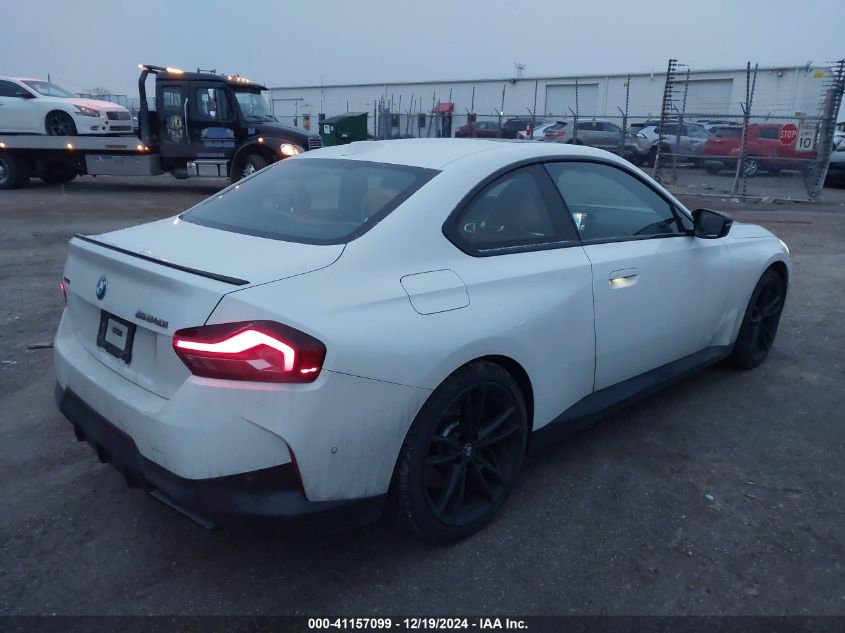 2023 BMW M240 I xDrive VIN: 3MW53CM09P8D55741 Lot: 41157099