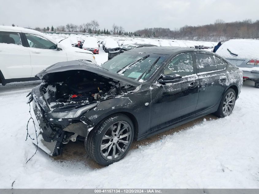 2021 Cadillac Ct5 Sport VIN: 1G6DU5RK1M0135455 Lot: 41157134