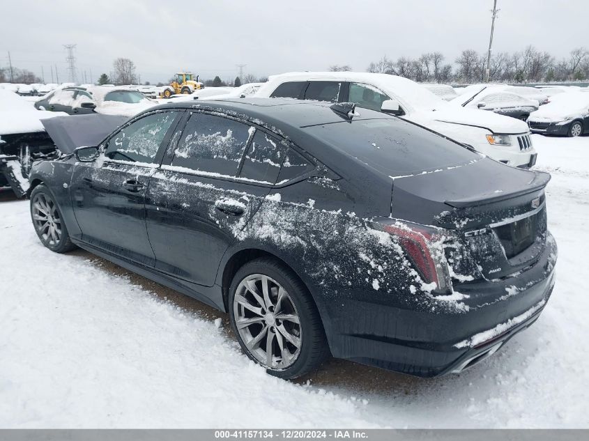 2021 Cadillac Ct5 Sport VIN: 1G6DU5RK1M0135455 Lot: 41157134