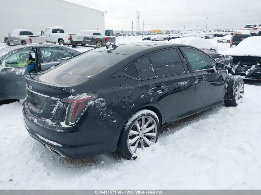 2021 Cadillac Ct5 Sport VIN: 1G6DU5RK1M0135455 Lot: 41157134