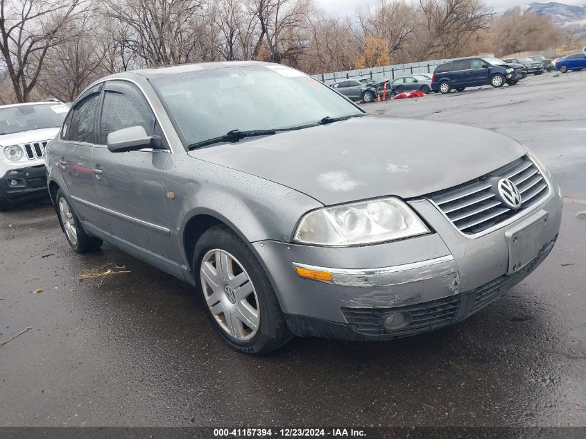 2002 Volkswagen Passat Glx 4Motion VIN: WVWTH63B42P132176 Lot: 41157394