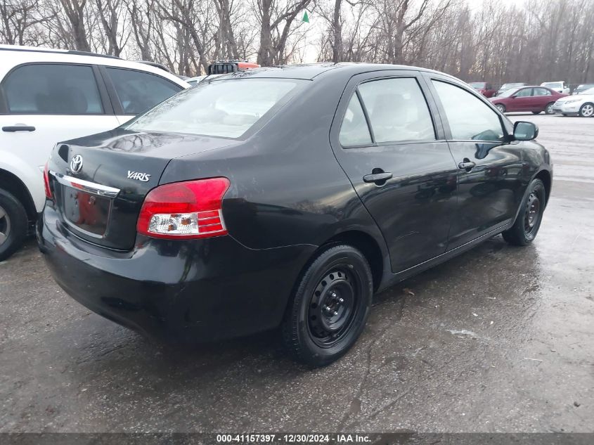 2010 Toyota Yaris VIN: JTDBT4K3XA4067536 Lot: 41157397