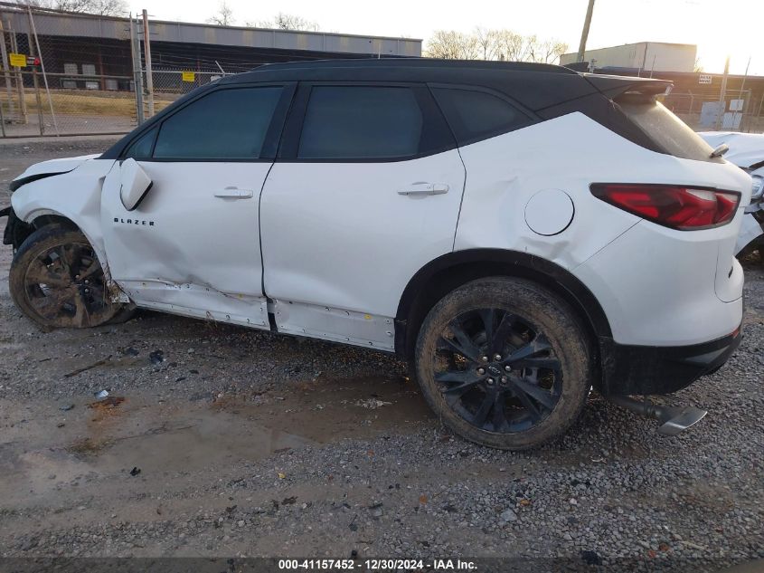 2022 Chevrolet Blazer Fwd Rs VIN: 3GNKBERS8NS213273 Lot: 41157452