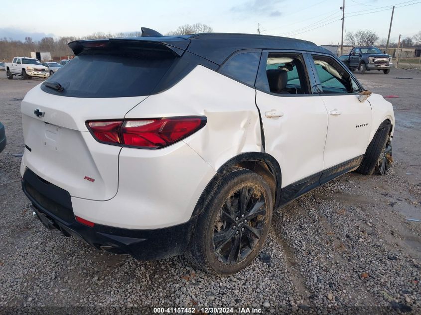 2022 Chevrolet Blazer Fwd Rs VIN: 3GNKBERS8NS213273 Lot: 41157452