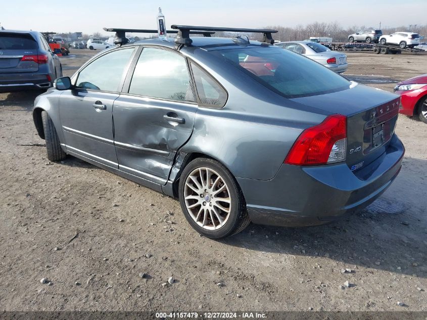 2009 Volvo S40 2.4I VIN: YV1MS382392467105 Lot: 41157479