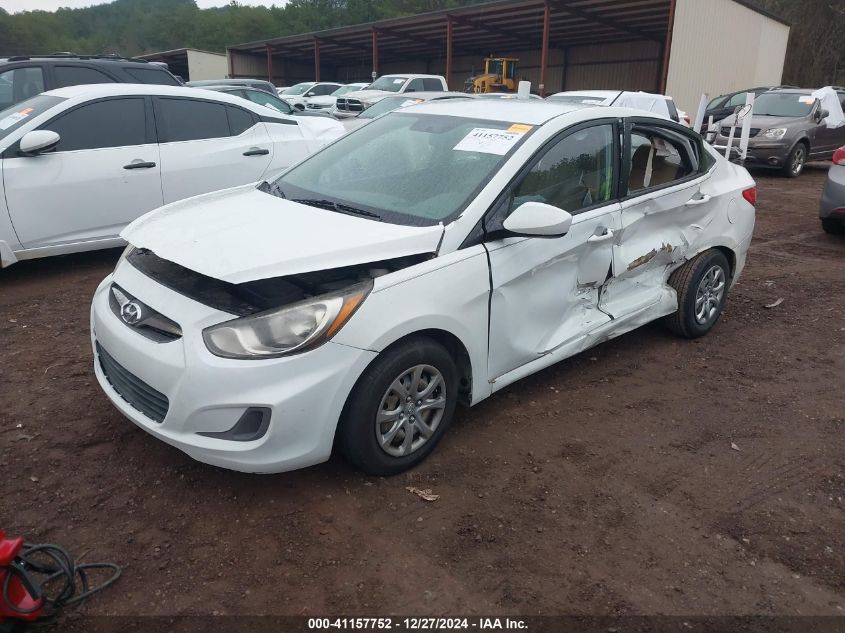 2013 Hyundai Accent Gls VIN: KMHCT4AE3DU311728 Lot: 41157752