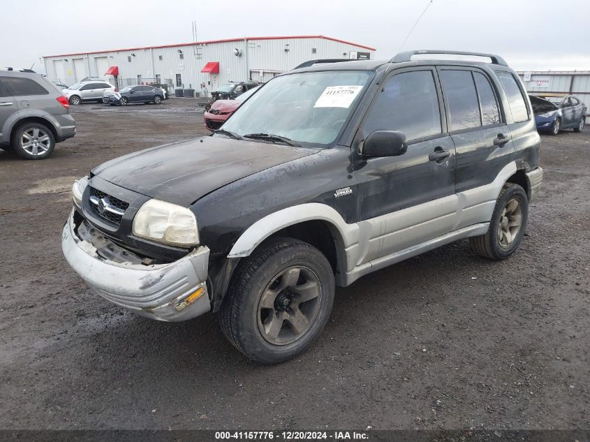 2000 Suzuki Grand Vitara Jlx/Jlx+/Limited VIN: JS3TD62VXY4116728 Lot: 41157776