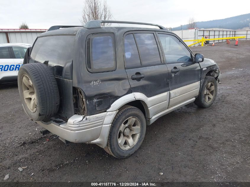 2000 Suzuki Grand Vitara Jlx/Jlx+/Limited VIN: JS3TD62VXY4116728 Lot: 41157776