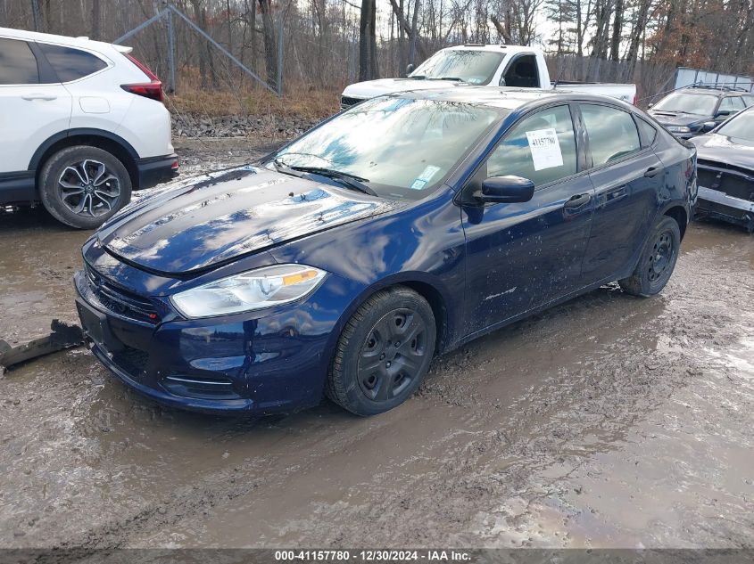 2013 Dodge Dart Se/Aero VIN: 1C3CDFAA1DD197629 Lot: 41157780