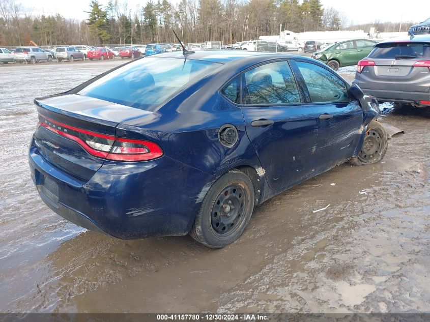 2013 Dodge Dart Se/Aero VIN: 1C3CDFAA1DD197629 Lot: 41157780