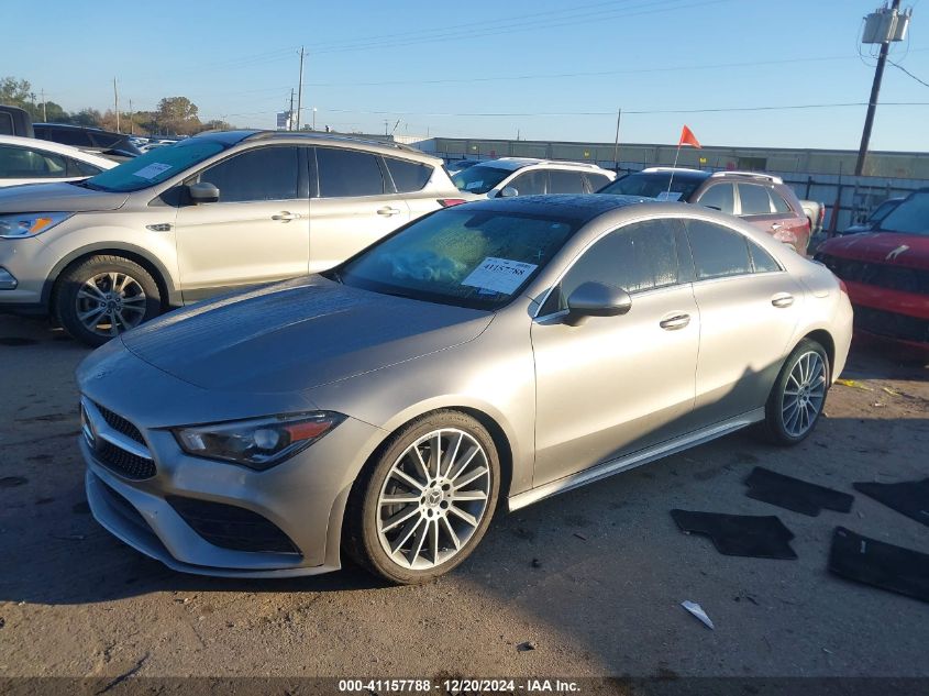 2020 Mercedes-Benz Cla 250 VIN: W1K5J4GB6LN091046 Lot: 41157788