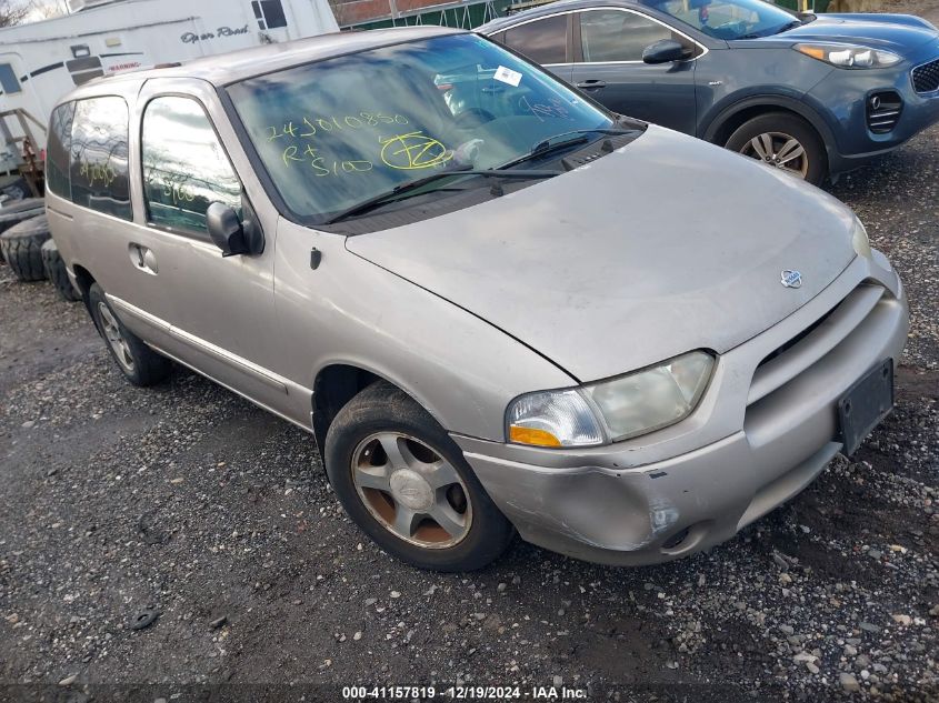 2001 Nissan Quest Gxe VIN: 4N2ZN15T81D830573 Lot: 41157819