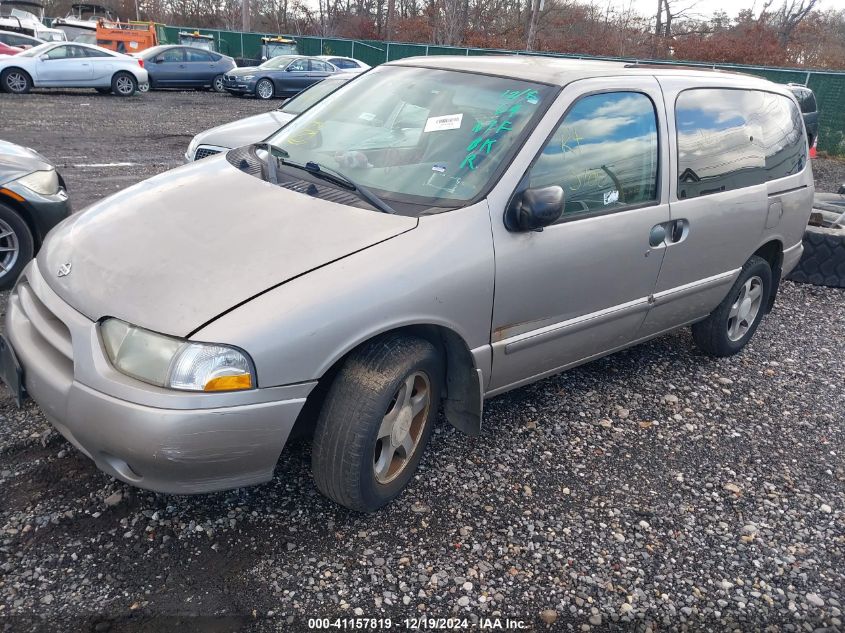 2001 Nissan Quest Gxe VIN: 4N2ZN15T81D830573 Lot: 41157819