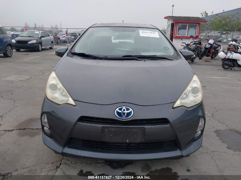 2014 Toyota Prius C Four VIN: JTDKDTB31E1067004 Lot: 41157827