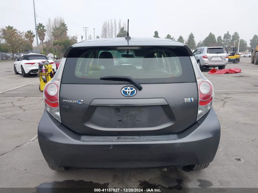 2014 Toyota Prius C Four VIN: JTDKDTB31E1067004 Lot: 41157827