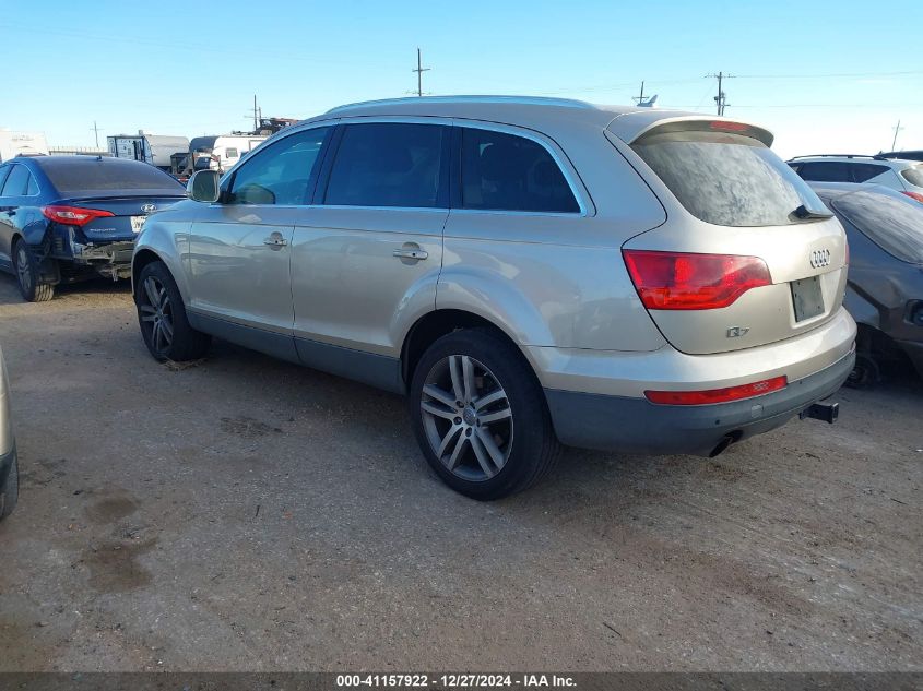 2007 Audi Q7 3.6 Premium VIN: WA1BY74LX7D054921 Lot: 41157922