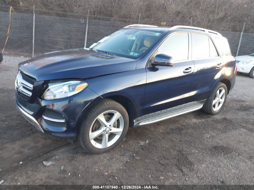 2016 Mercedes-Benz Gle 350 4Matic VIN: 4JGDA5HB2GA779385 Lot: 41157940