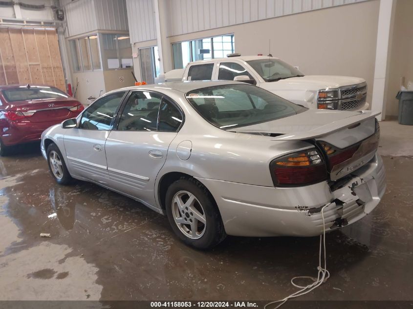 2003 Pontiac Bonneville Se VIN: 1G2HX52K334165505 Lot: 41158053